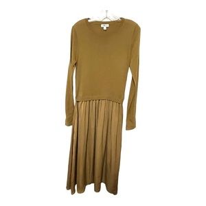NORDSTROM Caramel Sweater Dress Size M